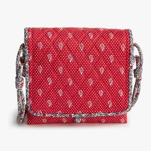 🆕 Vera Bradley Premium Cotton Baird Hipster Crossbody Bag